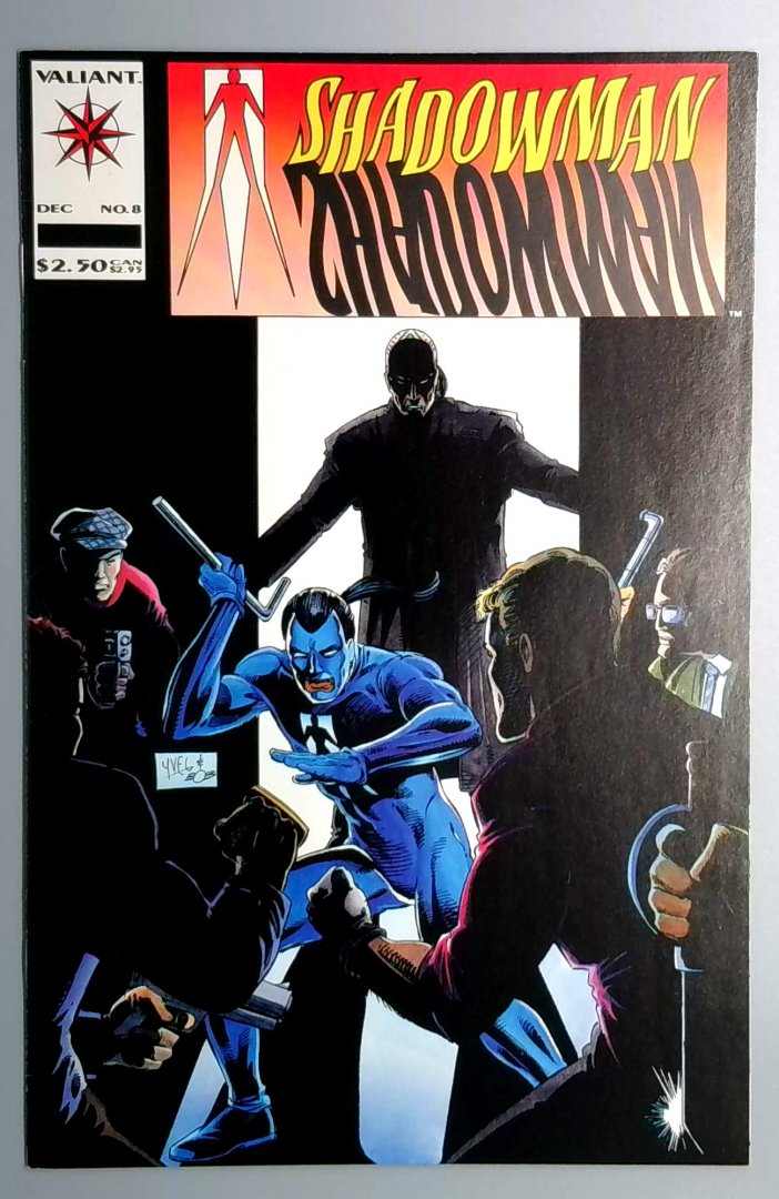 Shadowman #8 VF 1st Master Darque Valiant 1992
