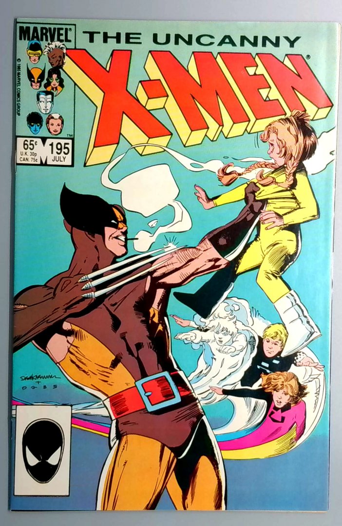 Uncanny X-Men #195 VF/NM Marvel 1985