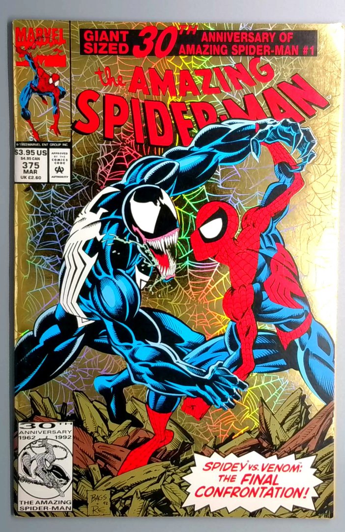 Amazing Spider-Man #375 1st Appearance of Ann Weying MARVEL 1993
