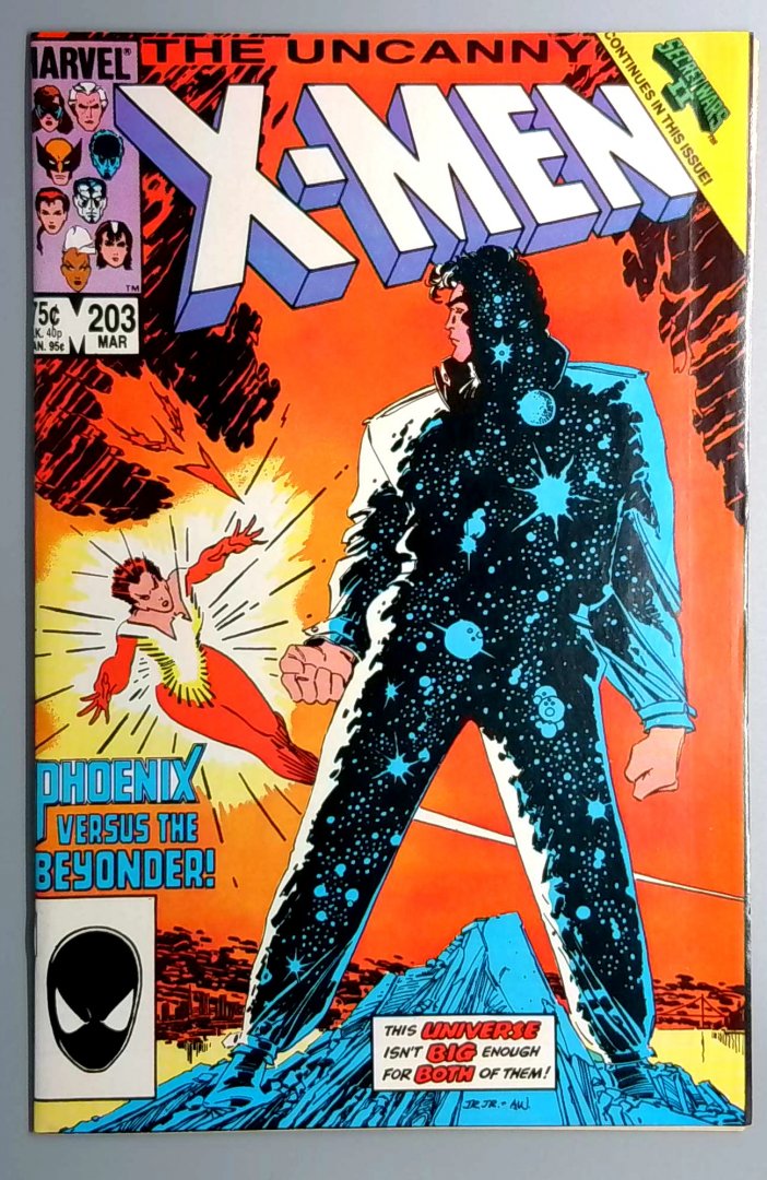 Uncanny X-Men #203 VF/NM Secret Wars Ii Marvel 1986