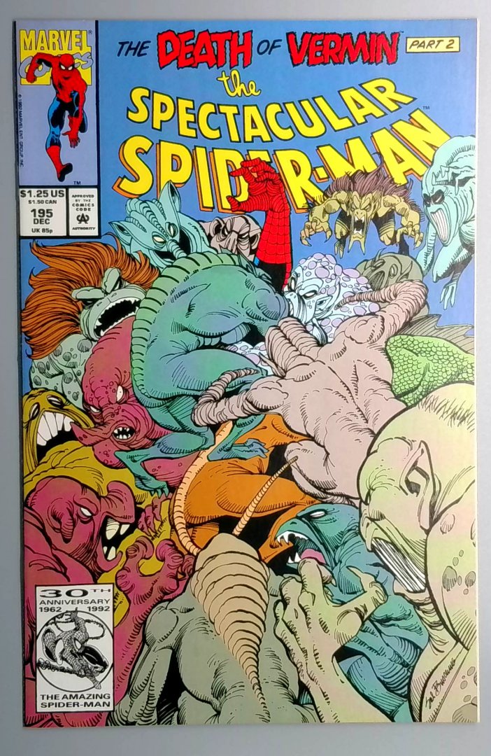 Spectacular Spider-Man #195 NM- Marvel 1992