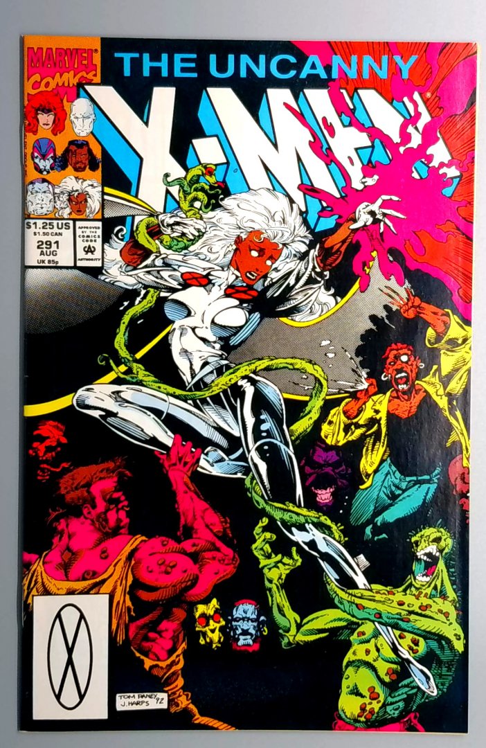 Uncanny X-Men #291 Marvel 1992
