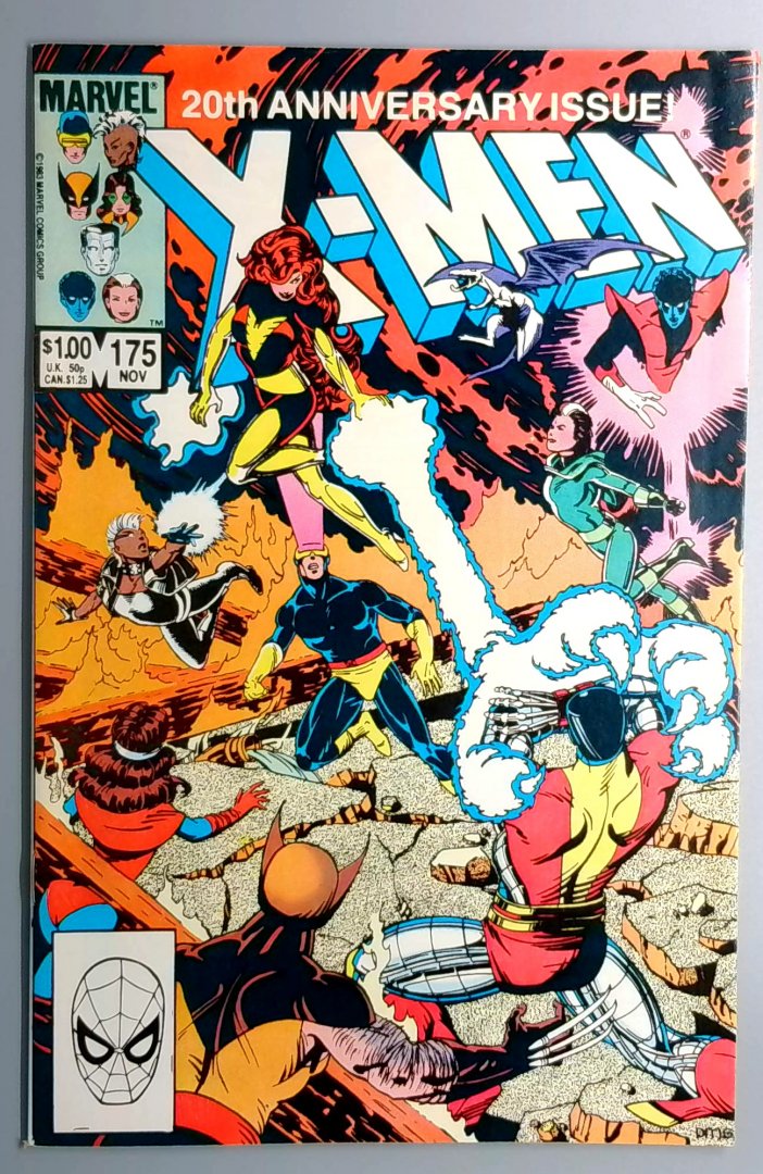 Uncanny X-Men #175 NM- Anniversary Cover Marvel 1983