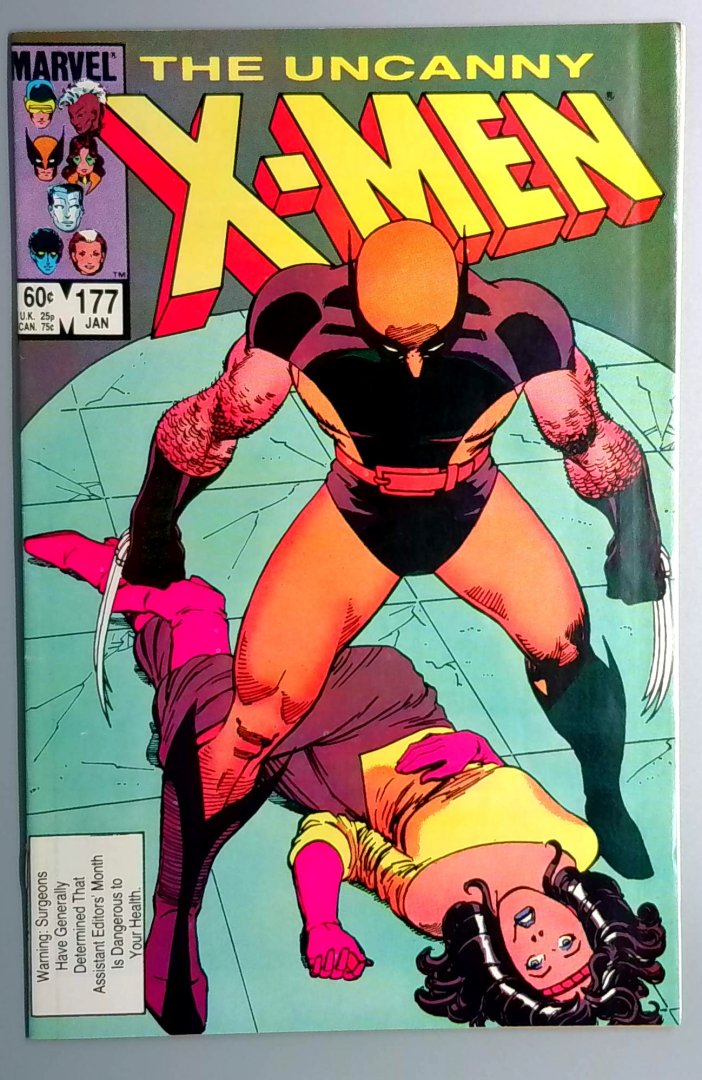 Uncanny X-Men #177 VF+ Marvel 1984