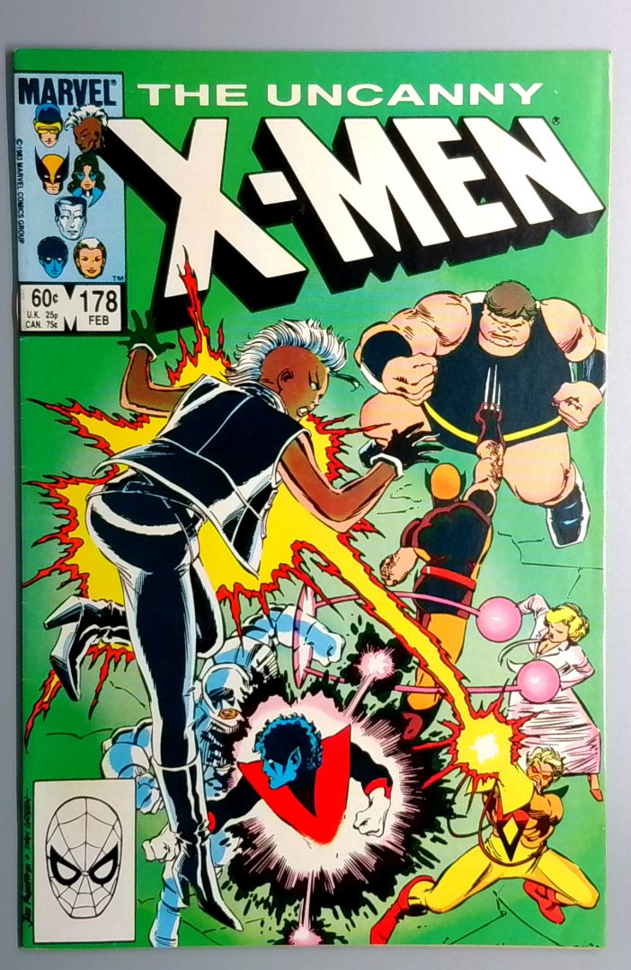 Uncanny X-Men #178 VF Brotherhood of Evil Mutants Marvel 1984