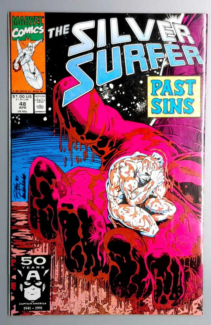 Silver Surfer #48 NM- Marvel 1991