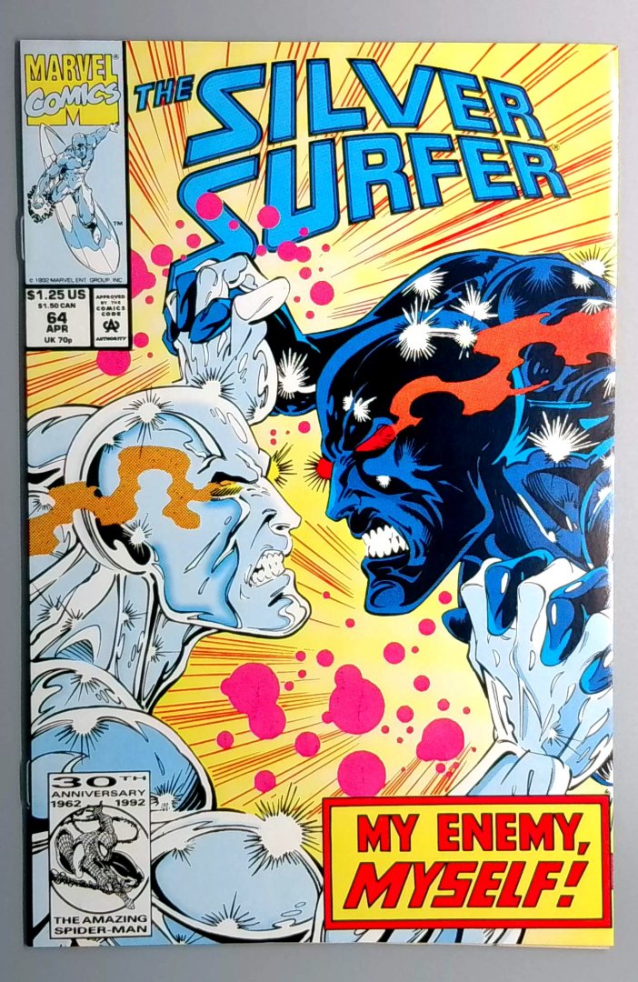 Silver Surfer #64 NM- Marvel 1992