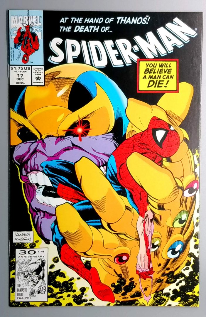 Spider-Man #17 NM Thanos Marvel 1991