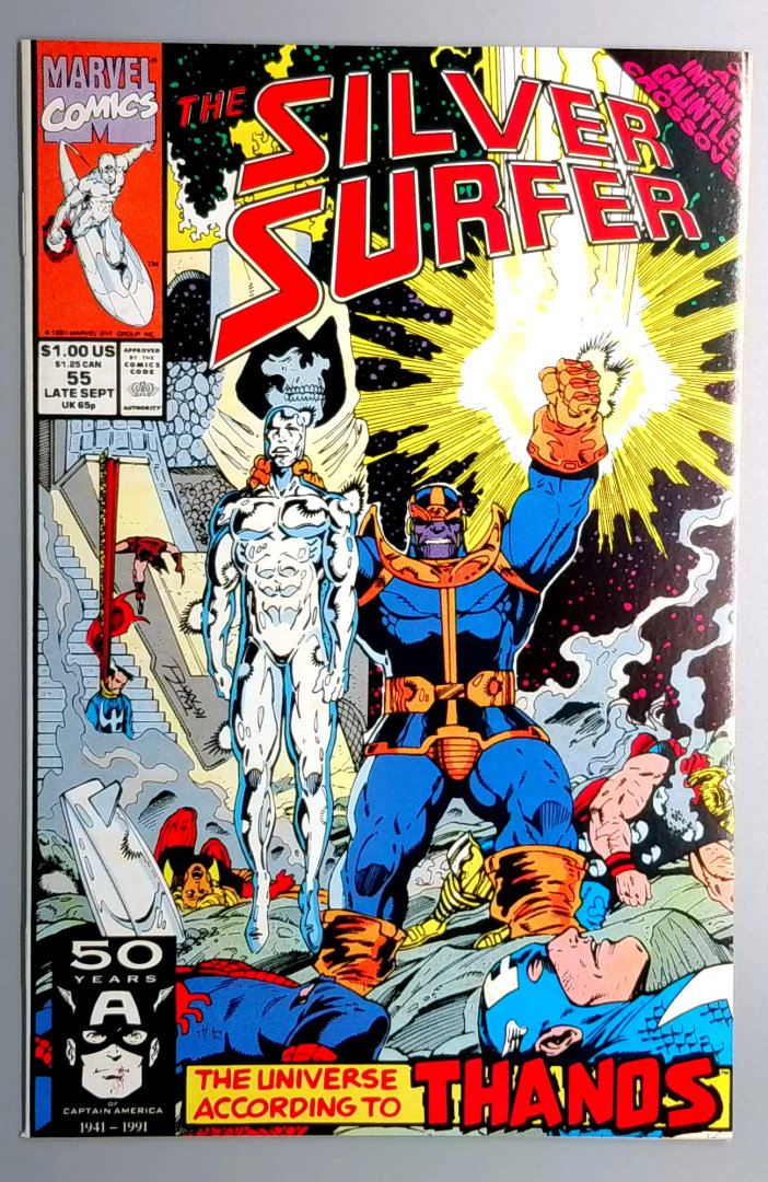 Silver Surfer #55 NM Marvel 1991