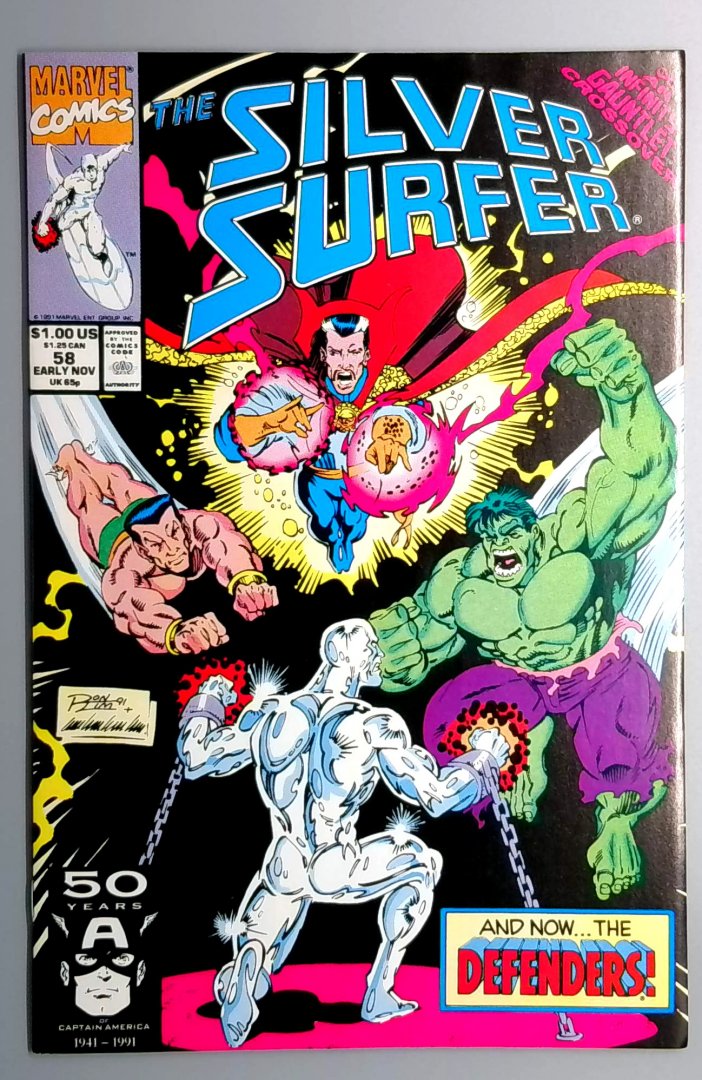 Silver Surfer #58 VF/NM Marvel 1991