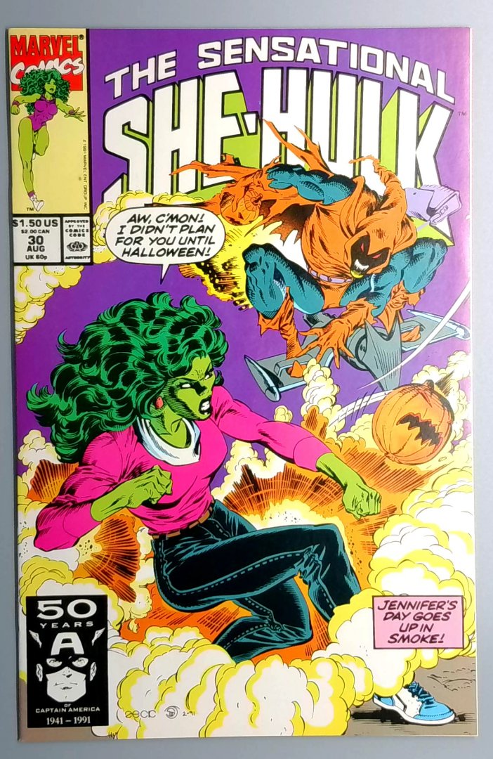 Sensational She-Hulk #30 NM Marvel 1991