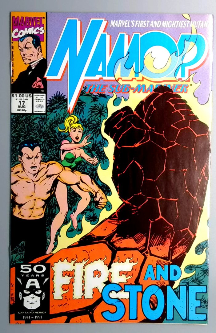 Namor, the Sub-Mariner #17 VF Marvel 1991
