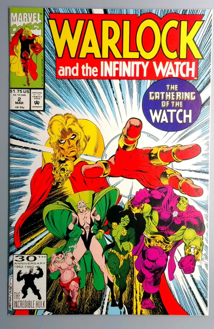 Warlock and the Infinity Watch #2 NM 1st Appearance of the Infinity Watch