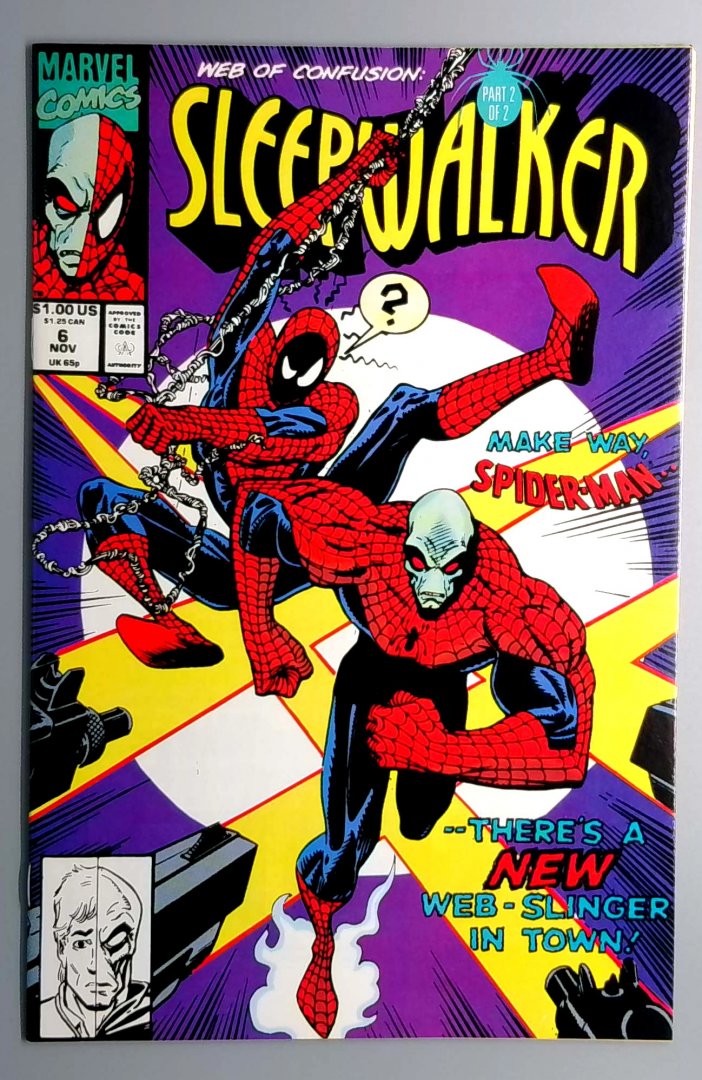 Sleepwalker #6 VF/NM Marvel 1991