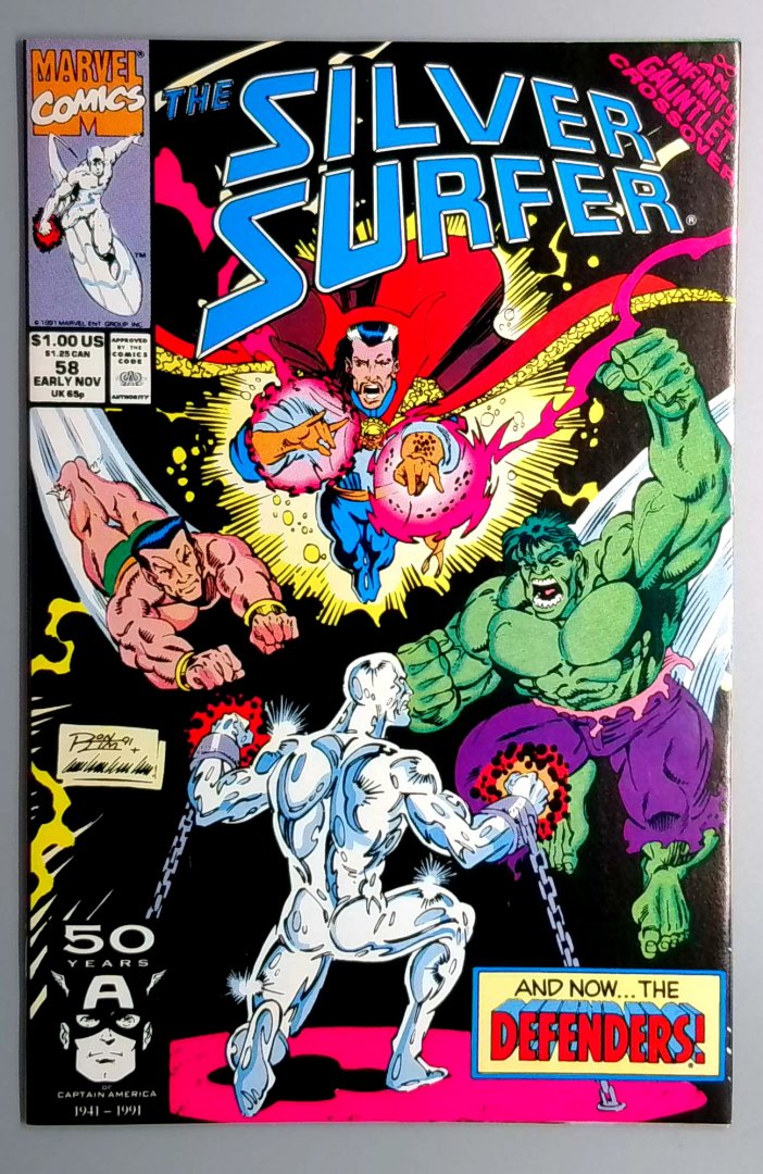 Silver Surfer #58 Direct Edition Marvel 1991
