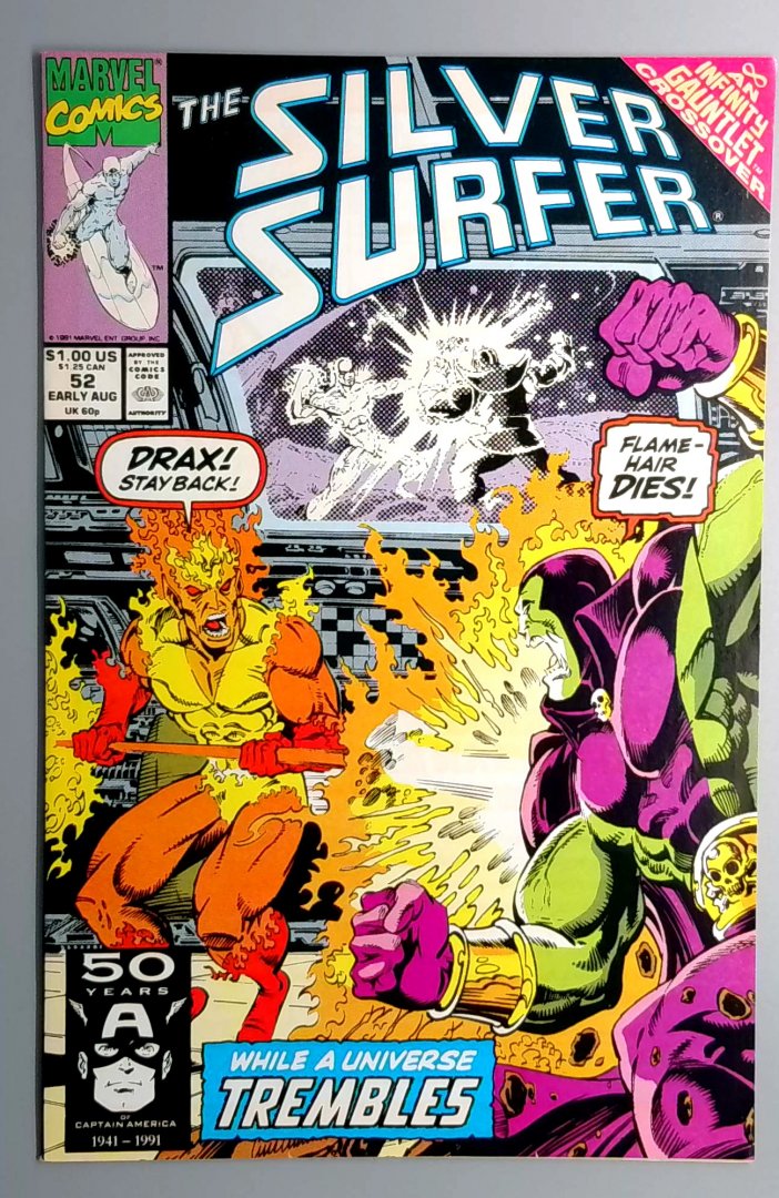 Silver Surfer #52 Direct Edition Marvel 1991