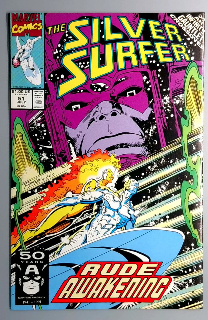 Silver Surfer #51 Direct Edition Marvel 1991