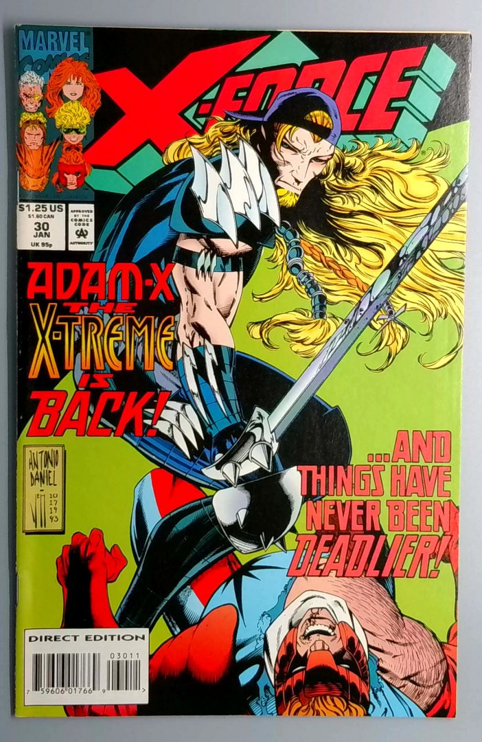 X-Force #30 NM- Marvel 1994