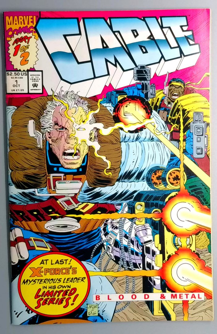 Cable: Blood and Metal #1 Direct Edition Marvel 1993