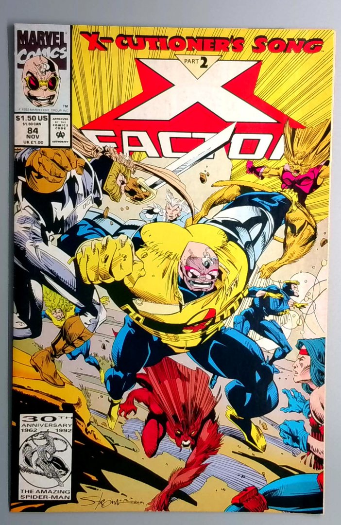 X-Factor #84 NM- X-Cutioners Song Part 2 Marvel 1992