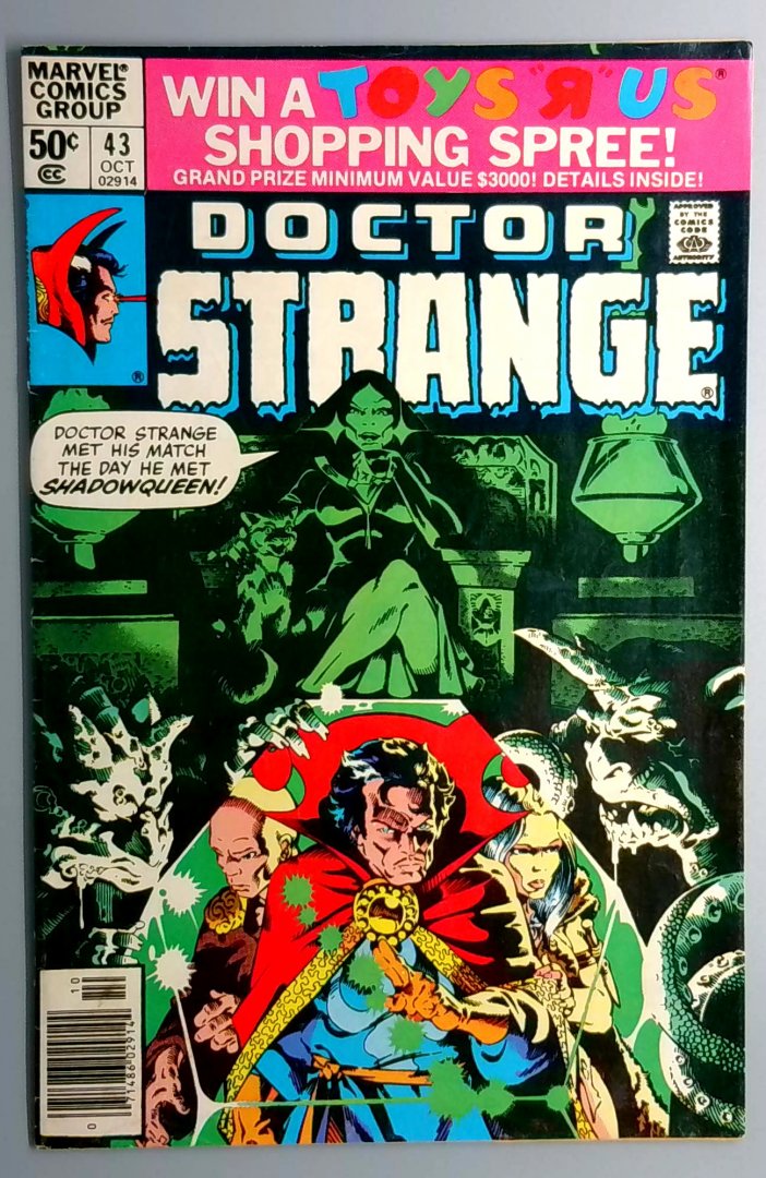 Doctor Strange #43 1st Appearance of the Shadowqueen Newsstand Edition Marvel 1980