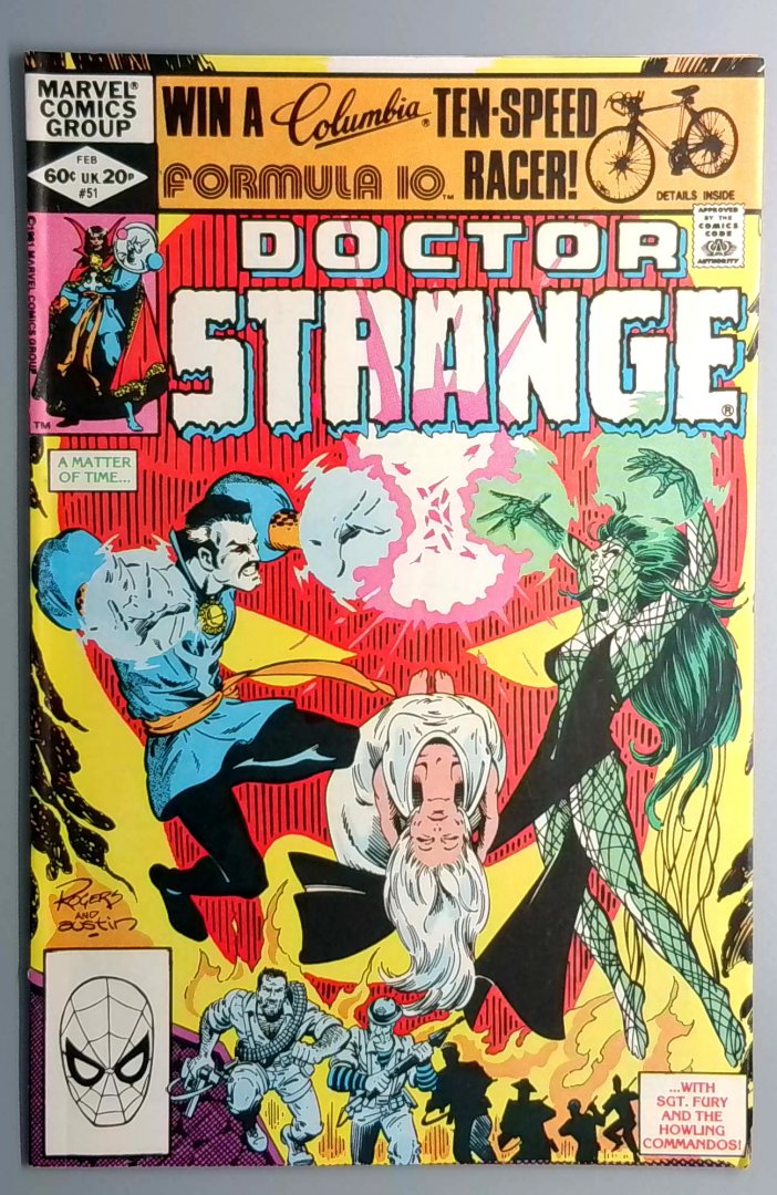 Doctor Strange #51 Direct Edition Marvel 1982