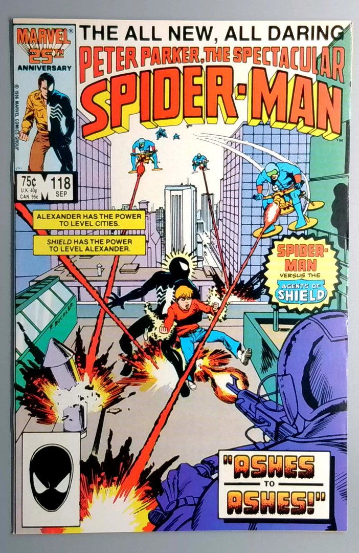 Spectacular Spider-Man #118 NM- Marvel 1986