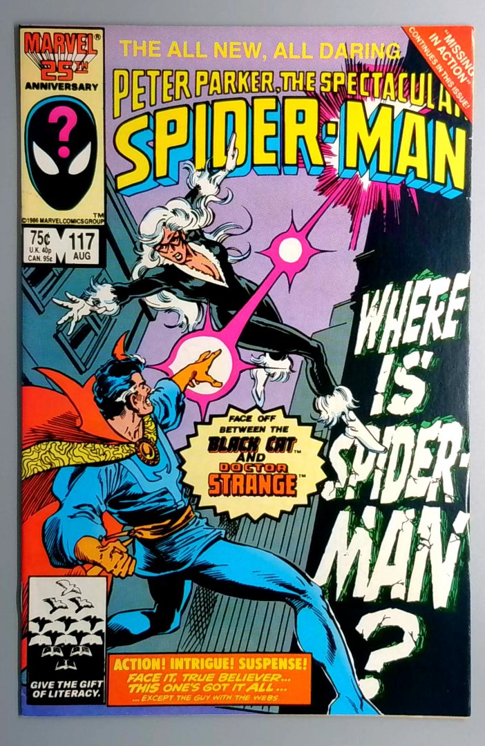 Spectacular Spider-Man #117 NM- Marvel 1986