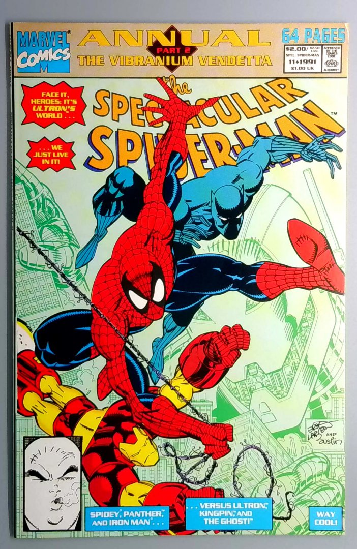 Spectacular Spider-Man Annual #11 VF+ Marvel 1991
