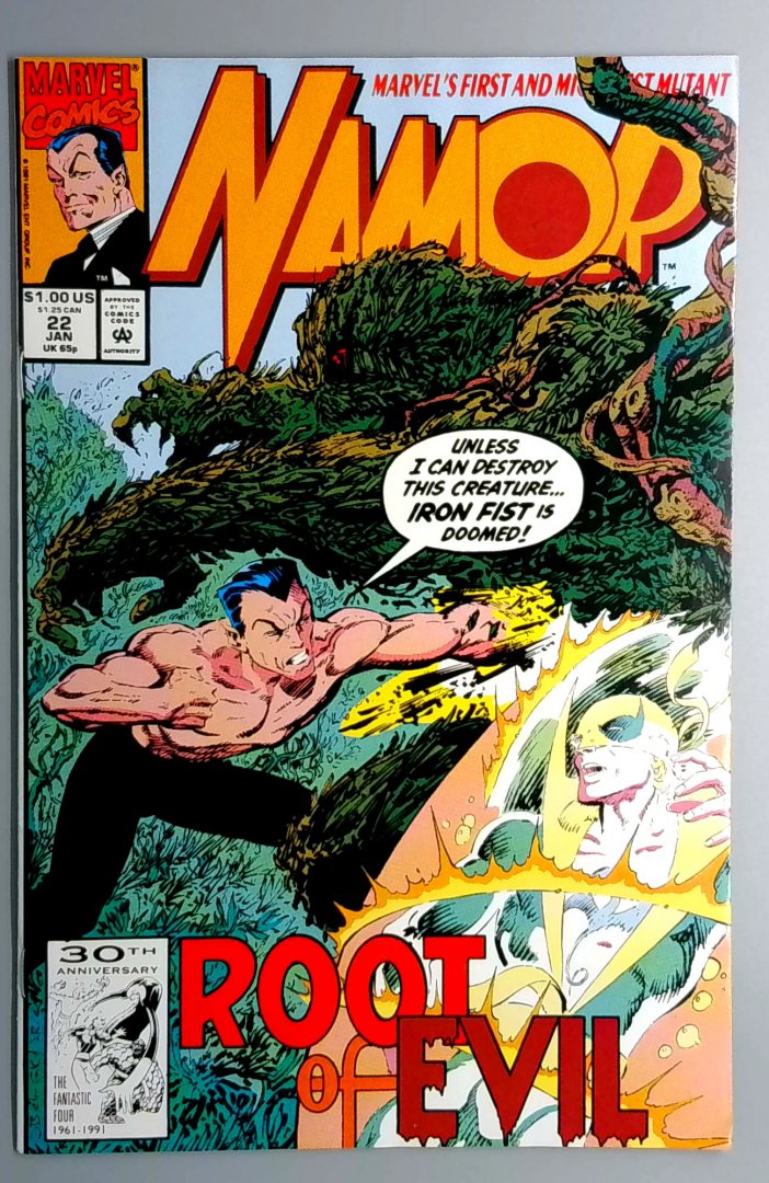 Namor, the Sub-Mariner #22 VF+ Marvel 1992
