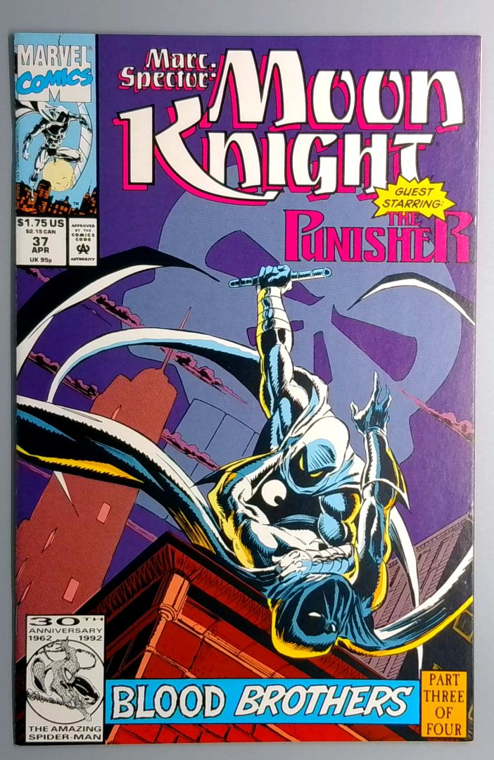 Marc Spector: Moon Knight #37 NM Marvel 1992