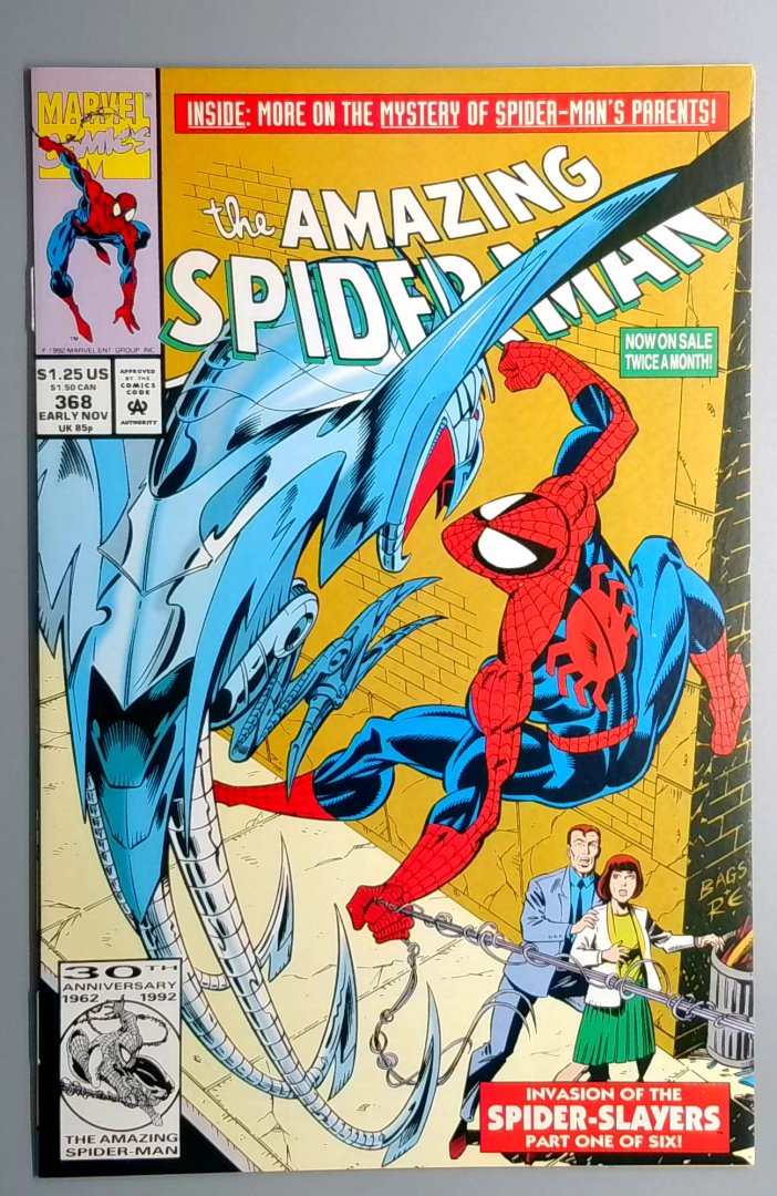 Amazing Spider-Man #368 VF Marvel 1992