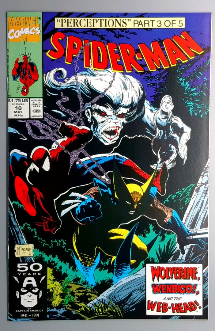 Spider-Man #10 NM Marvel 1991
