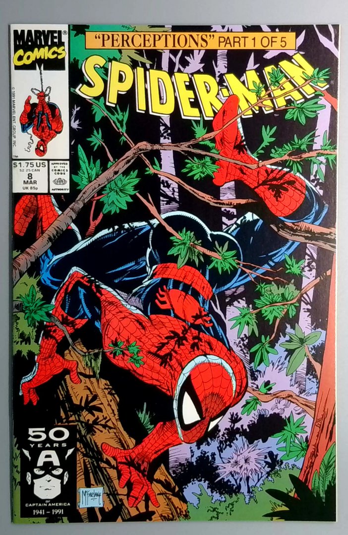 Spider-Man #8 NM Marvel 1991