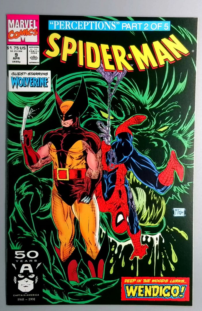 Spider-Man #9 NM Marvel 1991