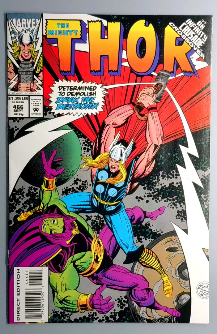 Thor #466 NM- Marvel 1993