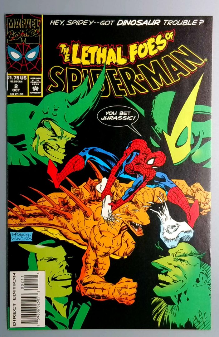 Lethal Foes of Spider-Man #2 NM- Marvel 1994