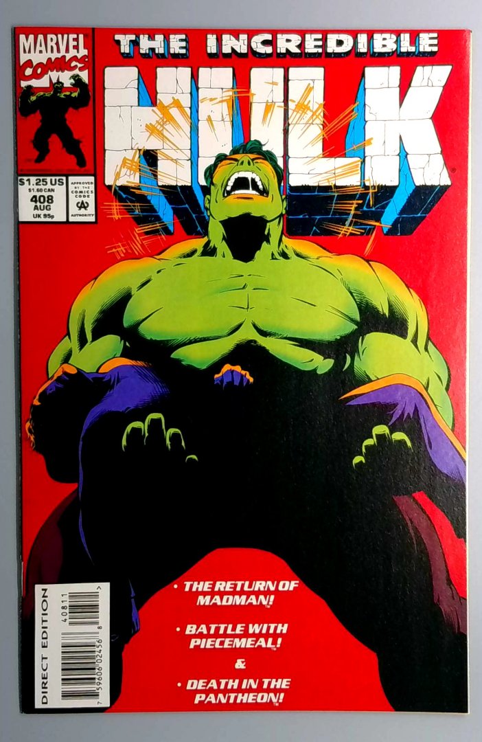 Incredible Hulk #408 NM- Marvel 1993