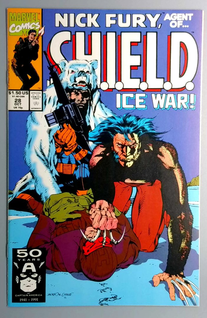 Nick Fury, Agent of S.H.I.E.L.D. #28 NM Marvel 1991