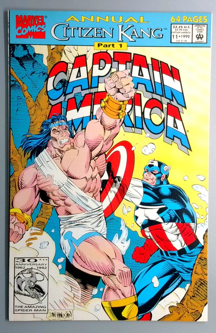 Captain America Annual #11 VF/NM Marvel 1992