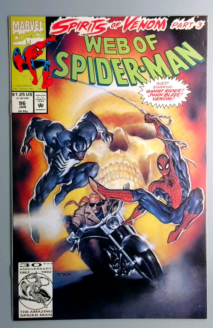 Web of Spider-Man #96 NM- Marvel 1993