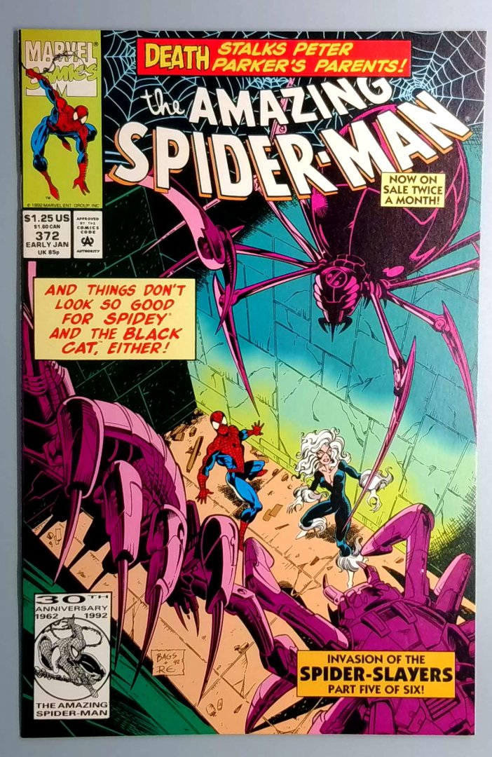 Amazing Spider-Man #372 NM- Marvel 1993