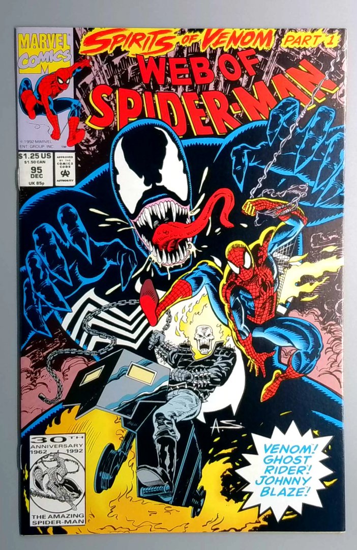 Web of Spider-Man #95 NM MARVEL 1992