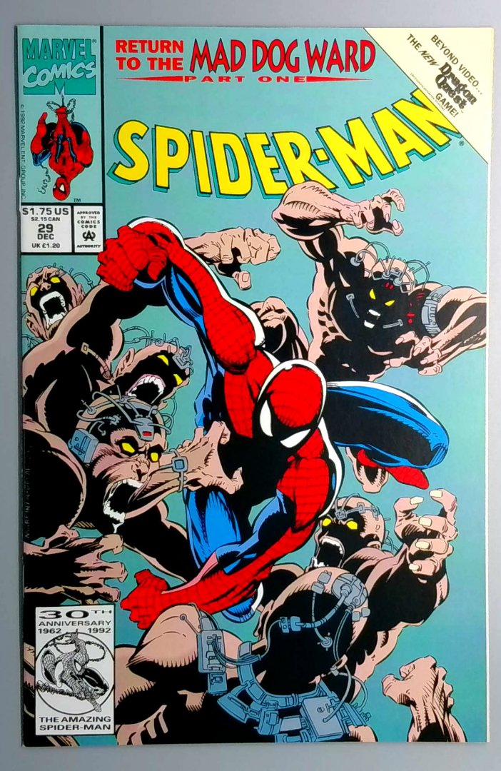 Spider-Man #29 NM Marvel 1992