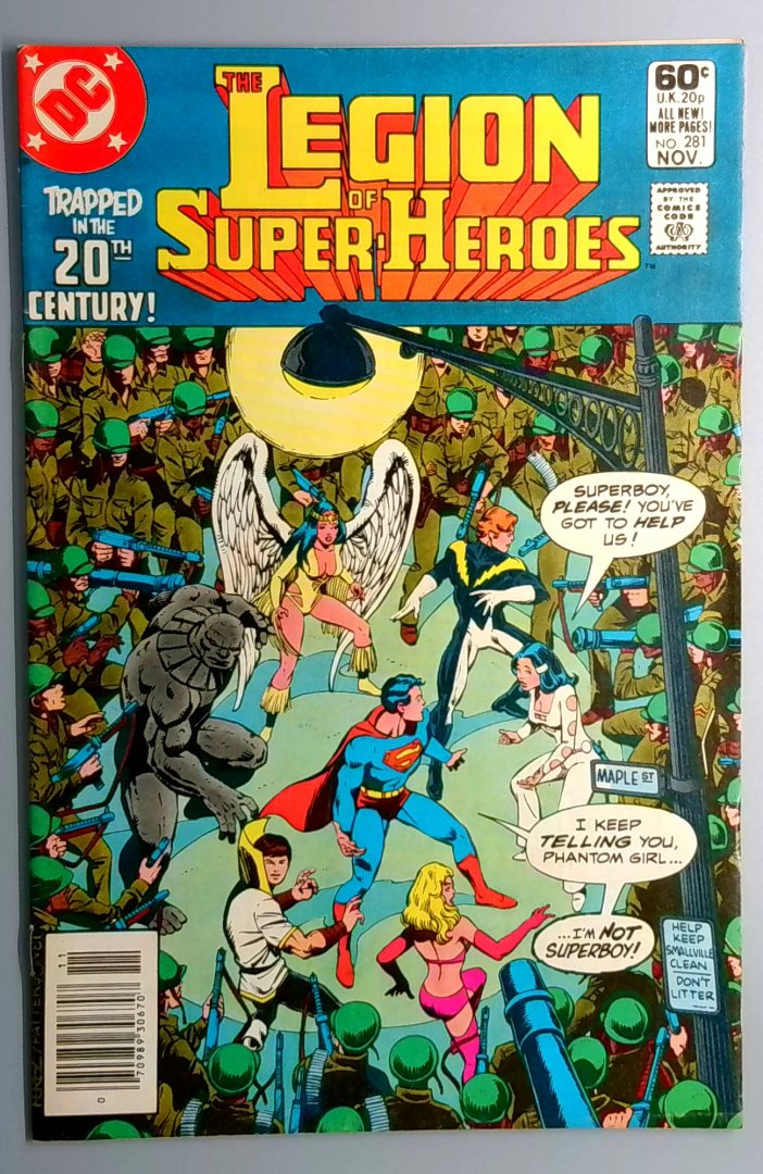 Legion of Super-Heroes #281 Newsstand Edition DC 1981