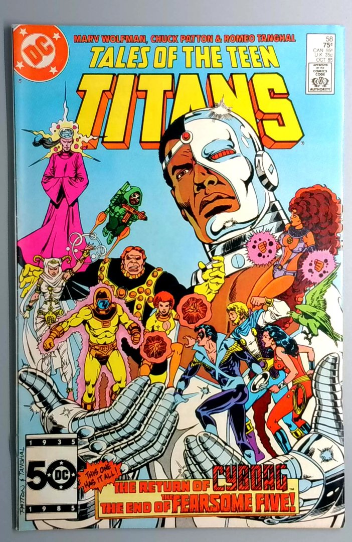 Tales of the Teen Titans #58 - DC - 1985
