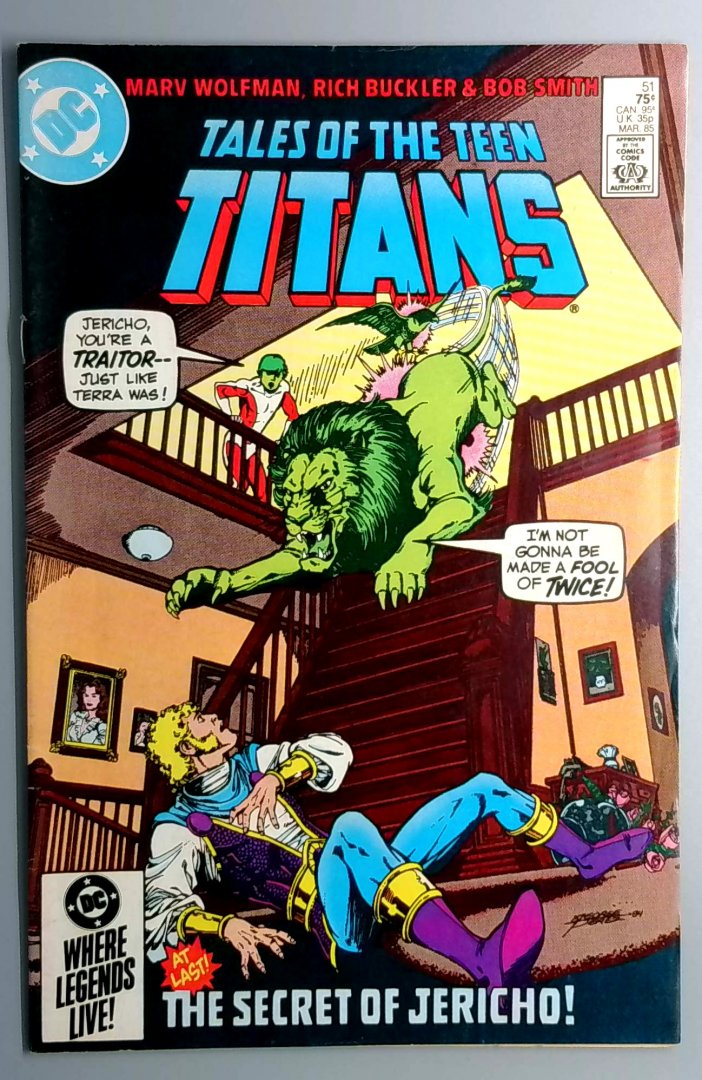 Tales of the Teen Titans #51- DC Comics - 1985