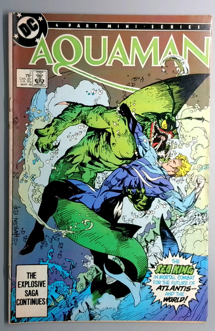 Aquaman #2 DC 1985