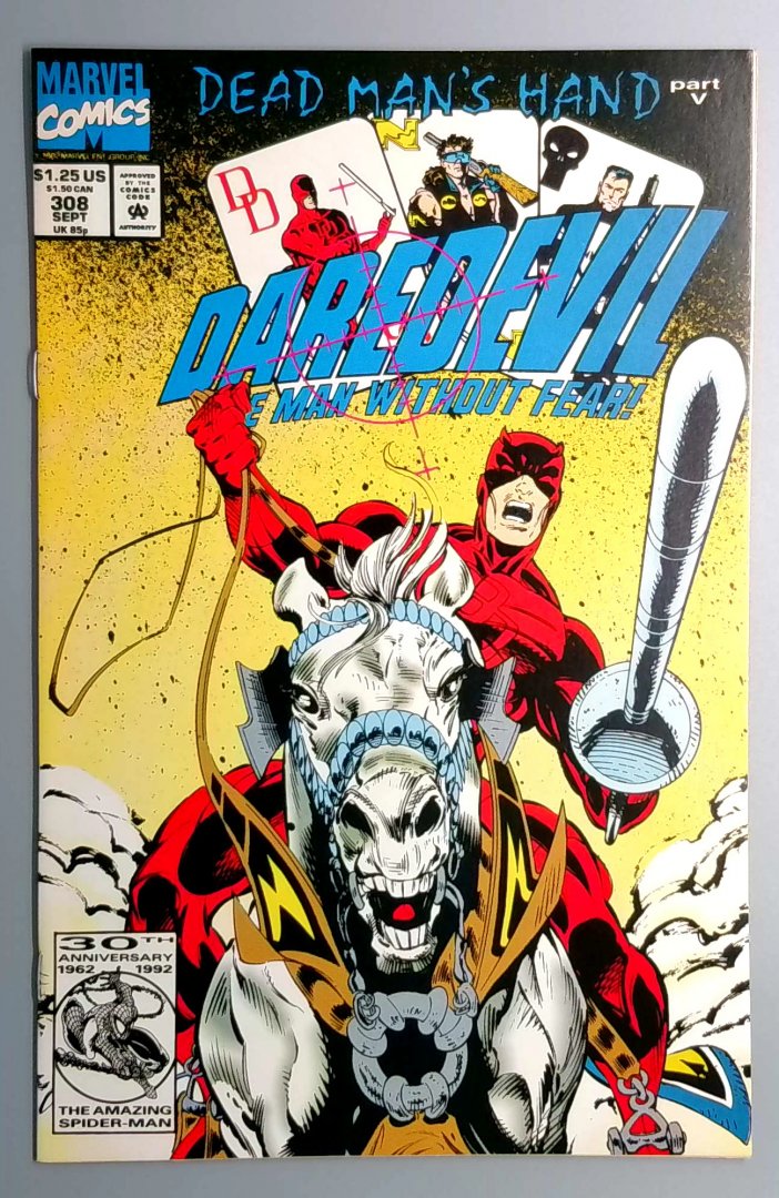 Daredevil #308 Marvel 1992