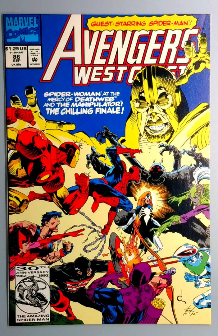 Avengers West Coast #86 NM Marvel 1992